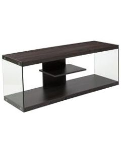 Flash Furniture TV Stand For TVs Up To 45in, 18inH x 47-1/4inW x 16inD, Driftwood