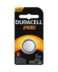 Duracell 2430 3V Lithium Battery - For Pet Collar - CR2430 - 3 V DC - 24 / Carton