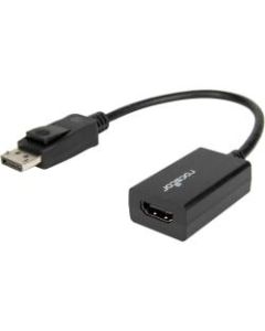 Rocstor DisplayPort (male) to HDMI (female) Adapter Converter - 1 Pack - 1 x DisplayPort Male Digital Audio/Video - 1 x HDMI Female Digital Audio/Video - 1920 x 1200 Supported - Black