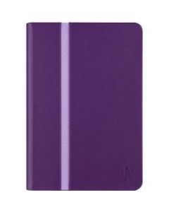 Belkin Stripe Carrying Case (Folio) Apple iPad mini Tablet - Plum - Scratch Resistant Interior, Slip Resistant Interior - Suede Interior, MicroFiber Interior, Silicone Interior