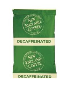 New England Coffee Single-Serve Coffee Packets, Decaffeinated, Breakfast Blend, Carton Of 24