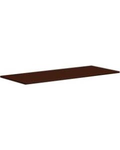 HON Mod Worksurface - 72inW - Finish: Mahogany Laminate