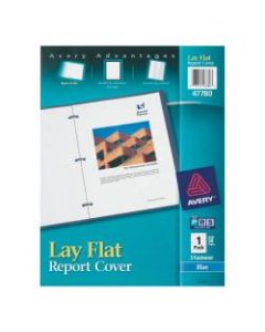 Avery Lay Flat Report Cover, Blue
