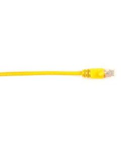 Black Box Connect Cat.6 UTP Patch Network Cable - 3 ft Category 6 Network Cable for Network Device - First End: 1 x RJ-45 Male Network - Second End: 1 x RJ-45 Male Network - 1 Gbit/s - Patch Cable - Gold Plated Contact - CM - 26 AWG - Yellow