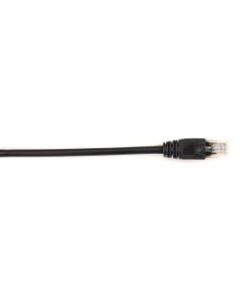 Black Box Connect Cat.6 UTP Patch Network Cable - 5 ft Category 6 Network Cable for Network Device - First End: 1 x RJ-45 Male Network - Second End: 1 x RJ-45 Male Network - 1 Gbit/s - Patch Cable - Gold Plated Contact - CM - 26 AWG - Black