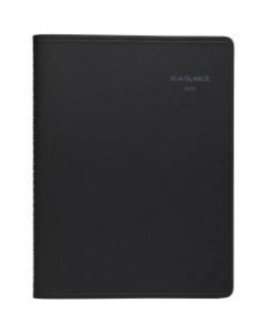 AT-A-GLANCE QuickNotes Weekly/Monthly Appointment Book, 8-1/4in x 11in, Black, January To December 2022, 7695005