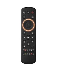 One For All Streamer Remote - For Streaming Media Player, OLED TV, Sound Bar Speaker, Roku, Apple TV, LED-LCD TV, Plasma TV, QLED TV