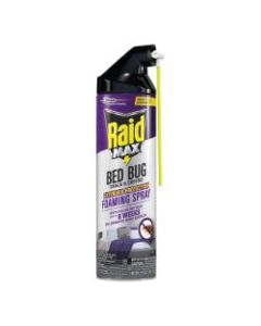 Raid Max Foaming Crack & Crevice Bedbug Killer, 7.44 Oz, Pack Of 6 Containers