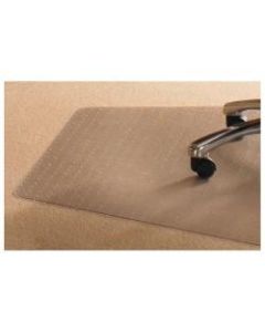 Mammoth Chair Mat For Medium-Pile Carpets, 48in x 60in, Clear