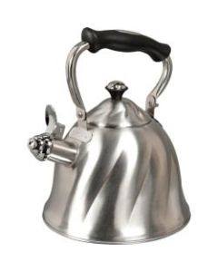 Mr. Coffee Alderton 2.3Qt Tea Kettle with Lid - Cooking - Stainless Steel - Matte, Polished - 1 Piece(s) Pieces per Serving(s)