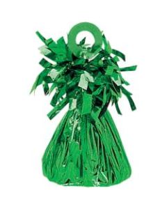 Amscan 6 Oz Foil Balloon Weights, Green, Pack Of 12 Weights