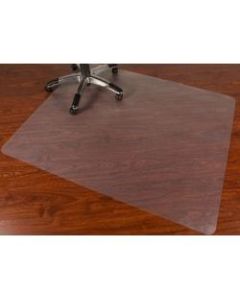 Mammoth Chair Mat For Hard Floors, 48in x 60in, Clear