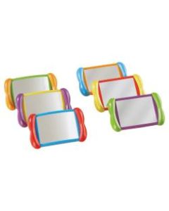 Learning Resources All About Me 2-In-1 Mirrors, 4in x 6in, Pre-K - Grade 3, Pack Of 6
