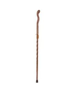 Brazos Walking Sticks Fitness Walker Oak Walking Stick, 55in, Red