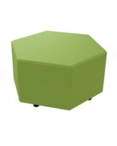 Marco Hexagon Seating Ottoman, Sprite