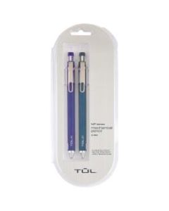 TUL Mechanical Pencils, 0.7 mm, Navy & Royal Blue Barrels, Pack Of 2 Pencils