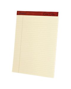 Ampad Esselte Retro Legal Pads, 8 1/2in x 11 3/4in, Ivory, 50 Sheets Per Pad, Pack Of 4 Pads