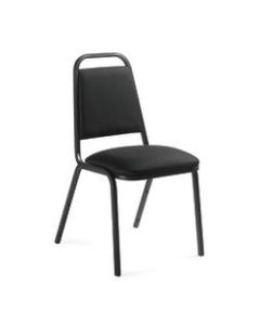Offices To Go Stacking Chair, 33 1/2inH x 22 1/2inW x 17 1/2inD, Black, Pack Of 2