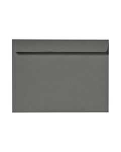 LUX Booklet 6in x 9in Envelopes, Gummed Seal, Smoke Gray, Pack Of 1,000