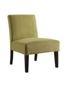 Ave Six Laguna Chair, Basil/Dark Espresso