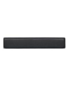 Azio Retro Classic Palm Rest, 7inH x 19inW x 1.5inD, Gunmetal Black, PR-RC-L04