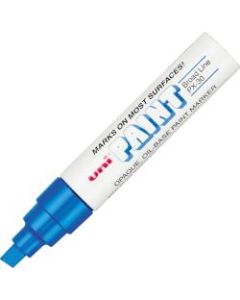 Uni-Ball PX-30 uni-Paint Broad Line Markers - Broad Marker Point - Blue Oil Based Ink - 1 Each