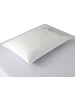 Medline Multi-Layer Disposable SMS Pillowcases, 20in x 29in, White, 10 Pillowcases Per Box, Case Of 10 Boxes