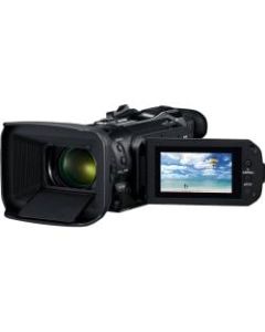 Canon VIXIA HF G60 Digital Camcorder - 3in LCD Touchscreen - CMOS - 4K - Black - 16:9 - 8.3 Megapixel Video - H.264/MPEG-4 AVC, MP4 - 15x Optical Zoom - Electronic, Optical (IS) - HDMI - USB - SD, SDXC, SDHC - Memory Card