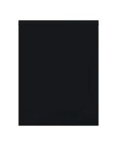 Office Depot Brand Reclosable Poly Bags, 12in x 15in, Black, Case Of 1,000 Bags