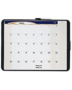 Quartet Cubicle Motion Dry-Erase Board/Calendar, Motion Cubicle, 18in x 24in, White Board, Black Frame