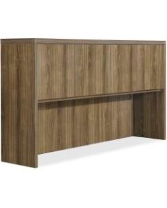 Lorell Chateau Series Hutch, 72inW, Walnut