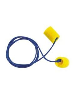 EAR Classic Earplugs, Corded, PVC Foam, Yellow, 200 Pairs/Box