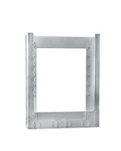 Azar Displays Wall-Mount Brochure Holders, Letter Size, 1 Pocket, 11 1/4inH x 9 1/8inW x 1 1/4inD, Pack Of 10