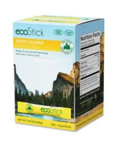 ecoStick Sucralose Sweetener Packets - Packet - Artificial Sweetener - 200/Box