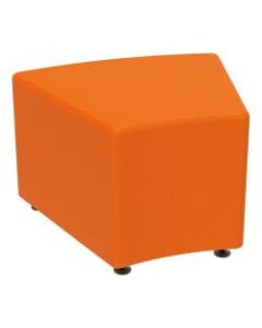 Marco Group Sonik 30 deg. Curve Bench, 18inH, Papaya Orange