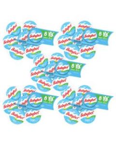 Babybel Mini Light Cheese Wheels, 1 Oz, 6 Wheels Per Pack, Case Of 5 Packs