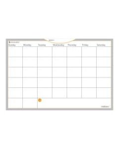 AT-A-GLANCE WallMates Non-Magnetic Dry-Erase Whiteboard Calendar Surface, 12in x 18in, Monthly Undated