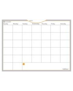 AT-A-GLANCE WallMates Dry-Erase Calendar Surface, 18in x 24in, Monthly Undated