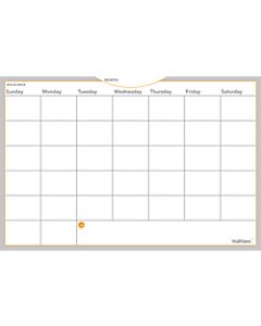 AT-A-GLANCE WallMates Monthly Dry-Erase Calendar, 24in x 36in