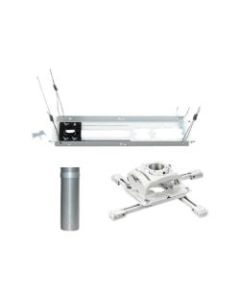 Chief KITPROJ Series KITEZ006W - Mounting kit (extension column, ceiling mount, suspended ceiling plate) - for projector - white - ceiling mountable