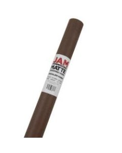 JAM Paper Wrapping Paper, Matte, 25 Sq Ft, Chocolate Brown