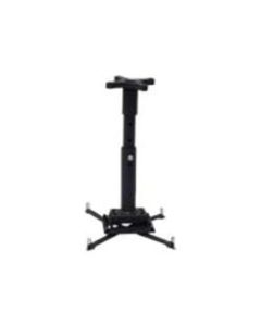Chief Universal Ceiling Projector Mount Kit KITPF018024 - Mounting kit (extension column, ceiling mount, ceiling plate) for projector - black - ceiling mountable
