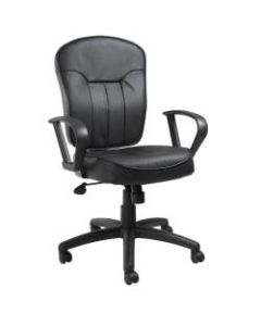 Boss Office Products Mid-Back Task Chair, Black