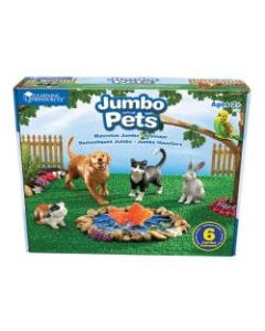 Learning Resources Jumbo Pets, Grades Pre-K - 3, Set Of 6