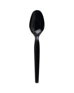 Dixie Polystyrene Spoons, Black, Pack Of 1,000