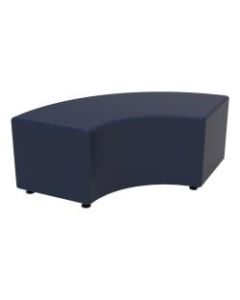 Marco Group Sonik 36in Curved Bench, Indigo Blue