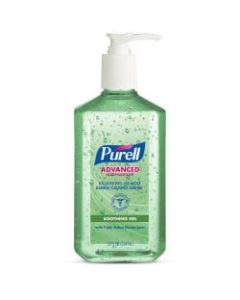 PURELL Advanced Hand Sanitizer Soothing Gel, Fresh Scent, 12 fl oz Pump Bottle