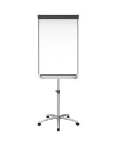 Quartet Prestige 2 Mobile Magnetic Dry-Erase Whiteboard/Flipchart Presentation Easel, 24in x 36in, Metal Frame With Graphite Finish