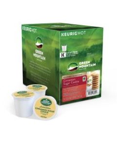 Green Mountain Coffee Single-Serve Coffee K-Cup, Cinnamon Sugar Cookie, Carton Of 24