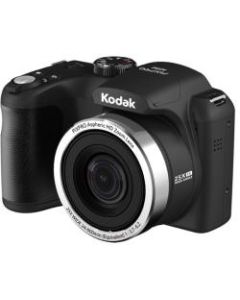 Kodak PIXPRO AZ252 16.2 Megapixel Bridge Camera - Red - 1/2.3in Sensor - Autofocus - 3inLCD - 25x Optical Zoom - 4x Digital Zoom - Optical (IS) - 4608 x 3456 Image - 1280 x 720 Video - HD Movie Mode